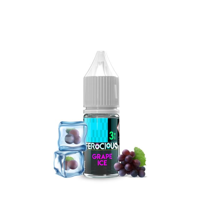 262053 Grape Ice 10ml E-Liquid Ferocious