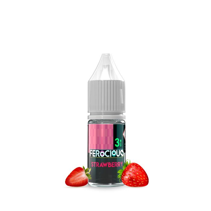 608020 Strawberry 10ml E-Liquid Ferocious