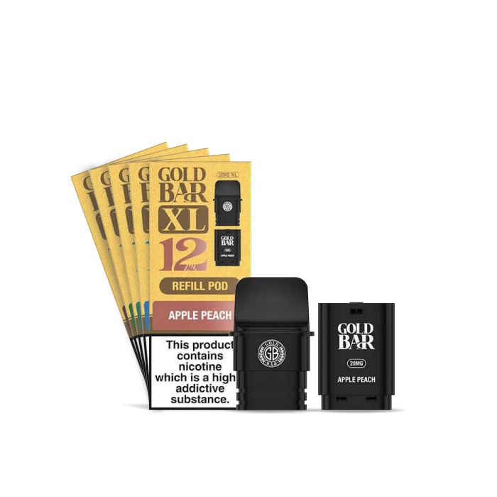 P10992 Gold Bar XL Prefilled & Refill Pod Cartridge 