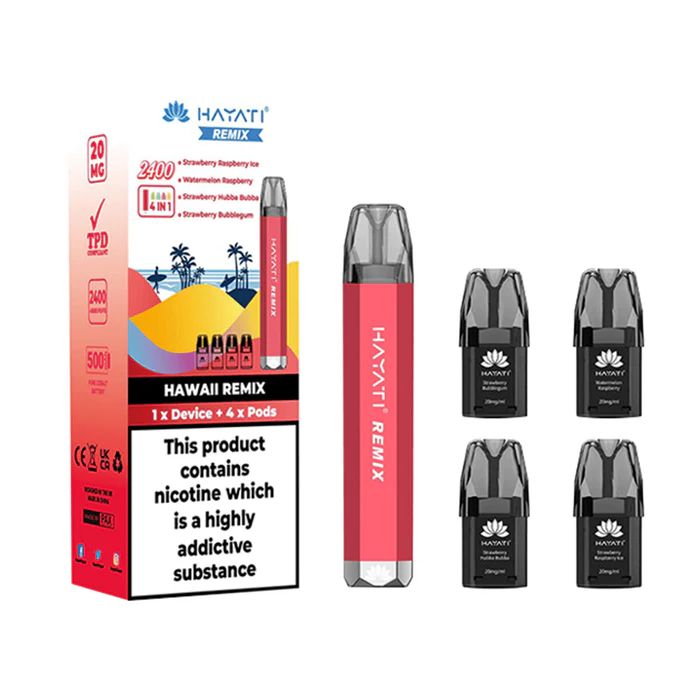 922559 Hawaii Remix Hayati 4-in-1 Prefilled Pod Kit