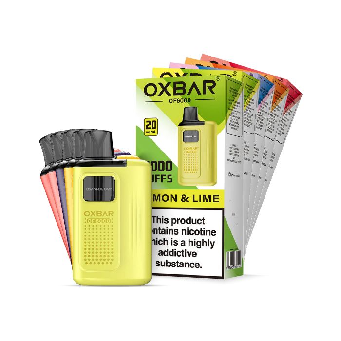 P10980 OXVA OXBAR OF6000 Prefilled Pod Kit