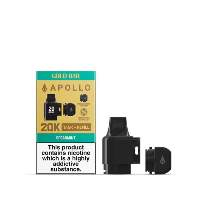 P10229 Spearmint Gold Bar Apollo 20k Prefilled Pods