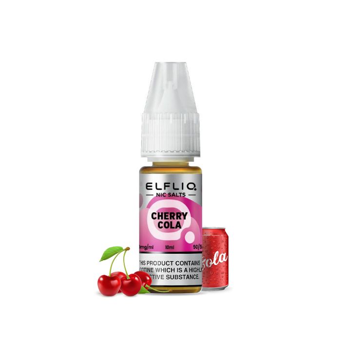 PNS3319 Elf Bar ElfLiq Nic Salts - Cherry Cola 