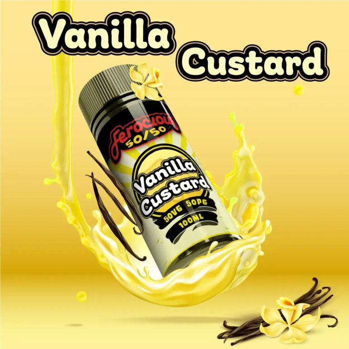 custard vape juice 50 Red Hot Cinnamon NIX Liquid main image 1
