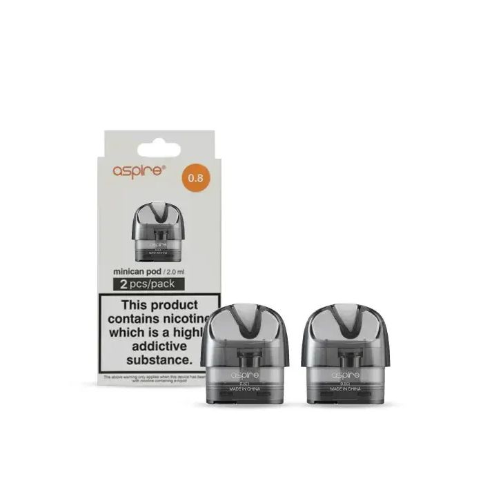 841612 Aspire Minican Replacement Pods – 2 Pack
