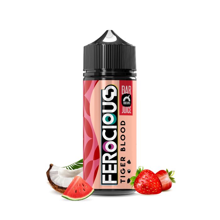 757846 Tiger Blood 50/50 E-Liquid Ferocious Bar Juice