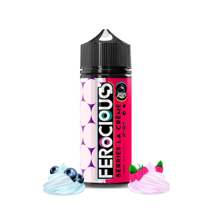 355417 Berries La Crème 70/30 E-Liquid Ferocious