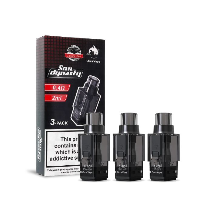 PM3150 San Dynasty Replacement Pods Orca Vape X Gerobak