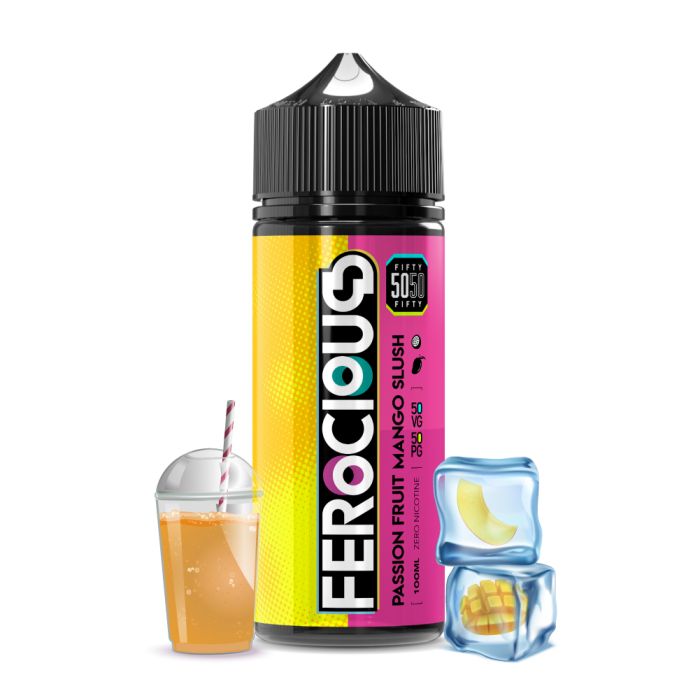 697568 Passion Fruit Mango Slush 50/50 E-Liquid Ferocious