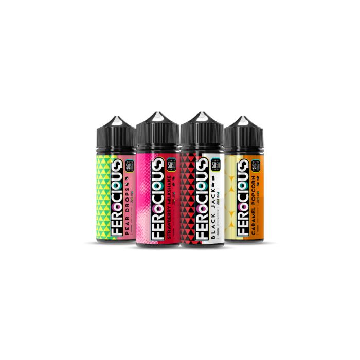 789418 4x Candy & Sweets Ferocious | 50/50 Shortfill Bundle