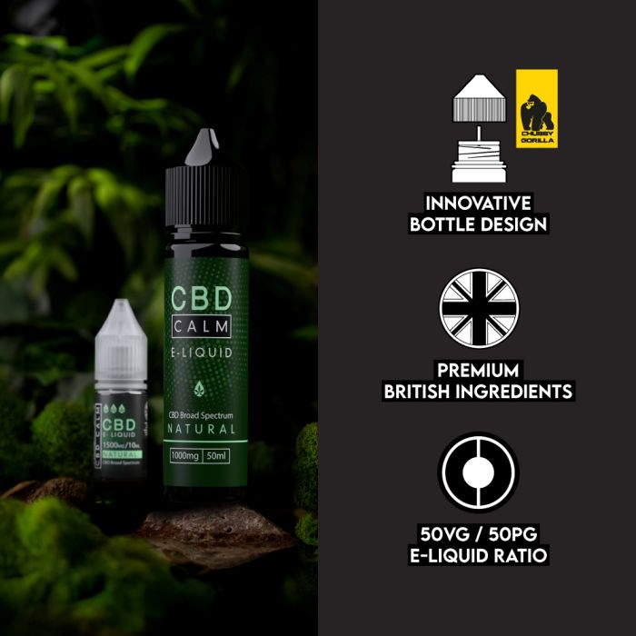 CBD Distillate E Liquid | 50ml Only 19.99 | Up To 3000mg Strength