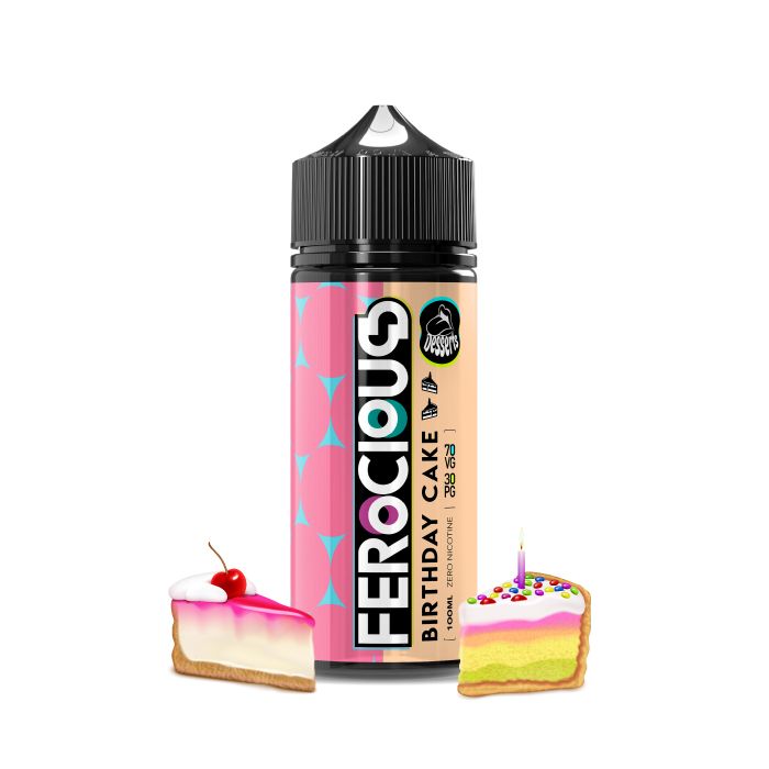 309267 Birthday Cake 70/30 E-Liquid Ferocious