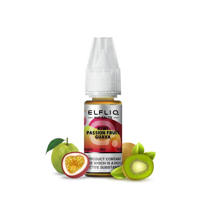 PNS3311 Elf Bar ElfLiq Nic Salts - Kiwi Passion Fruit Guava