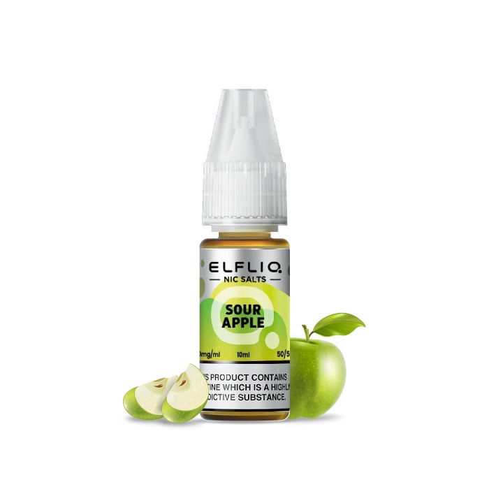 PNS3321 Elf Bar ElfLiq Nic Salts - Sour Apple