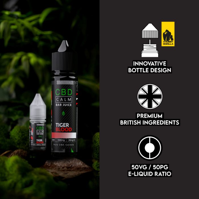 Tiger Blood CBD E-Liquid | 1000mg