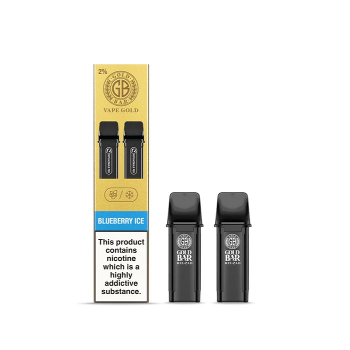 P10094 Blueberry Ice Gold Bar Reload Prefilled Pods