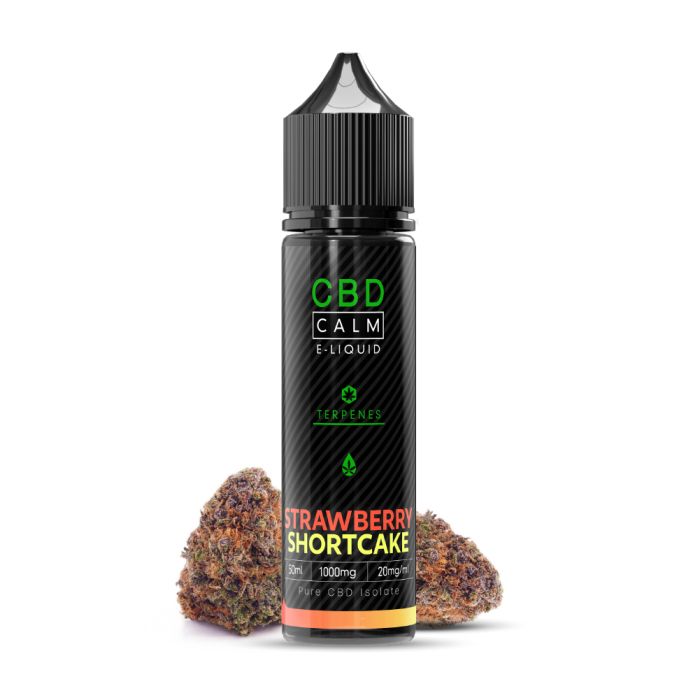 840013 Strawberry Shortcake CBD Terpenes E-Liquid