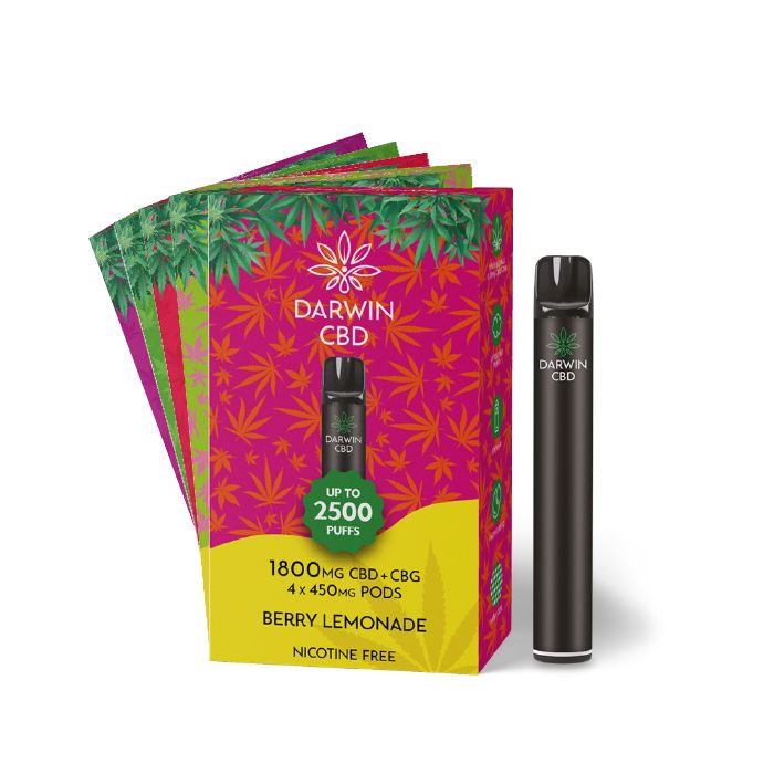 P10772 Darwin CBD Prefilled Pod Kit 1800mg 
