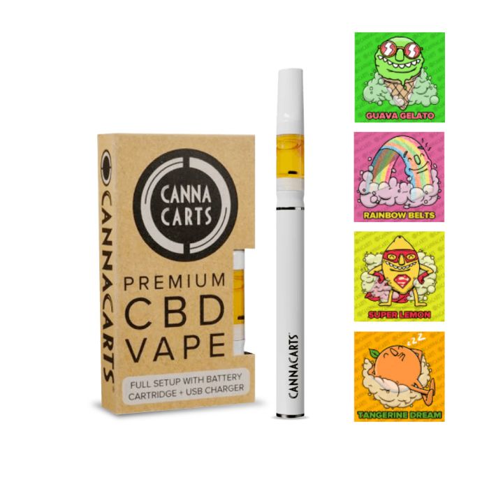 PV3359 Cannacarts Premium CBD Vape Full Setup