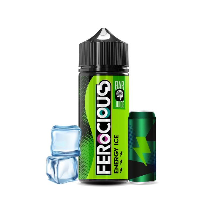 712798 Energy Ice 50/50 E-Liquid Ferocious Bar Juice