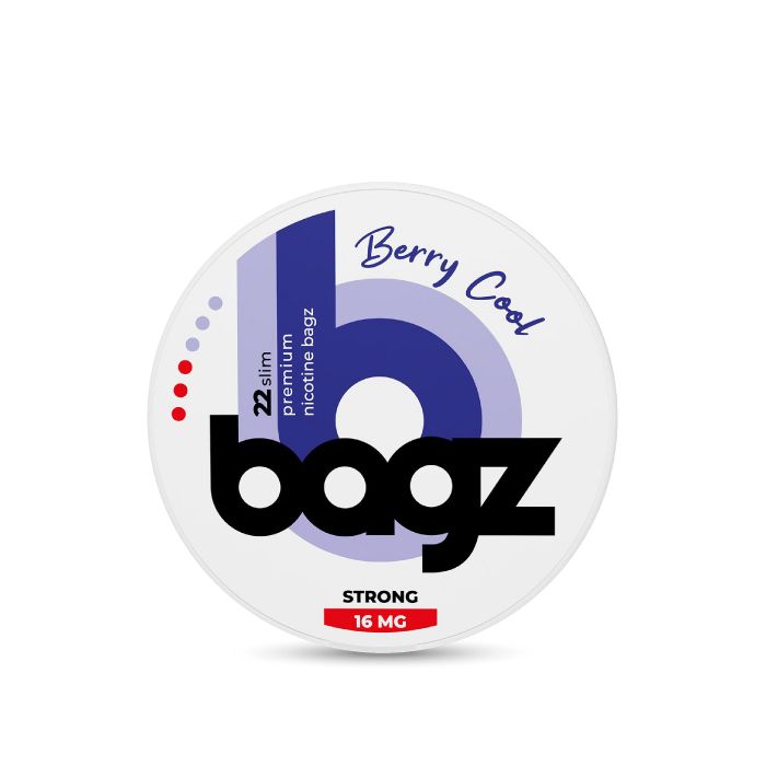 P10296 Berry Cool - Bagz Nicotine Pouches