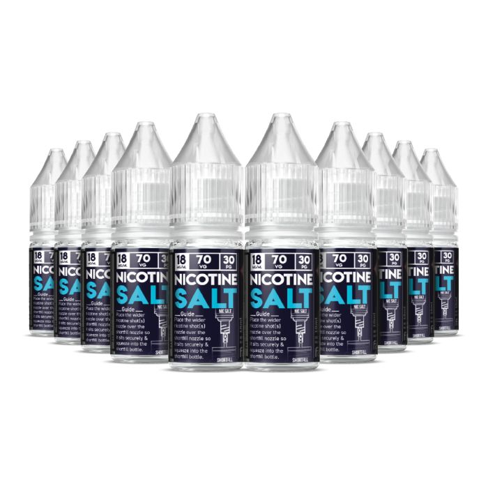 685581 Nicotine Salt Shot 70/30 18mg 10ml (10-Pack)