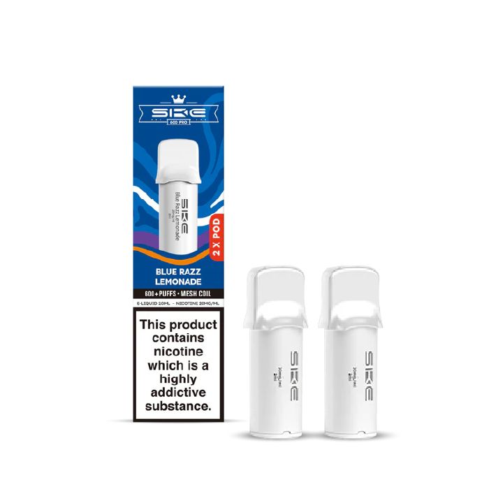 P10386 Blue Razz Lemonade SKE Crystal 600 Pro Prefilled Pods