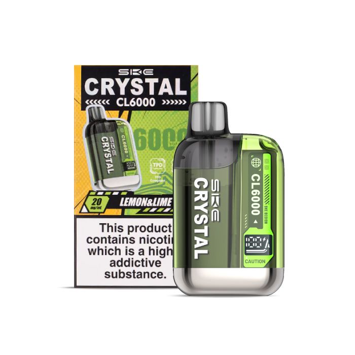 922403 Lemon Lime SKE Crystal CL6000 Prefilled Pod Kit