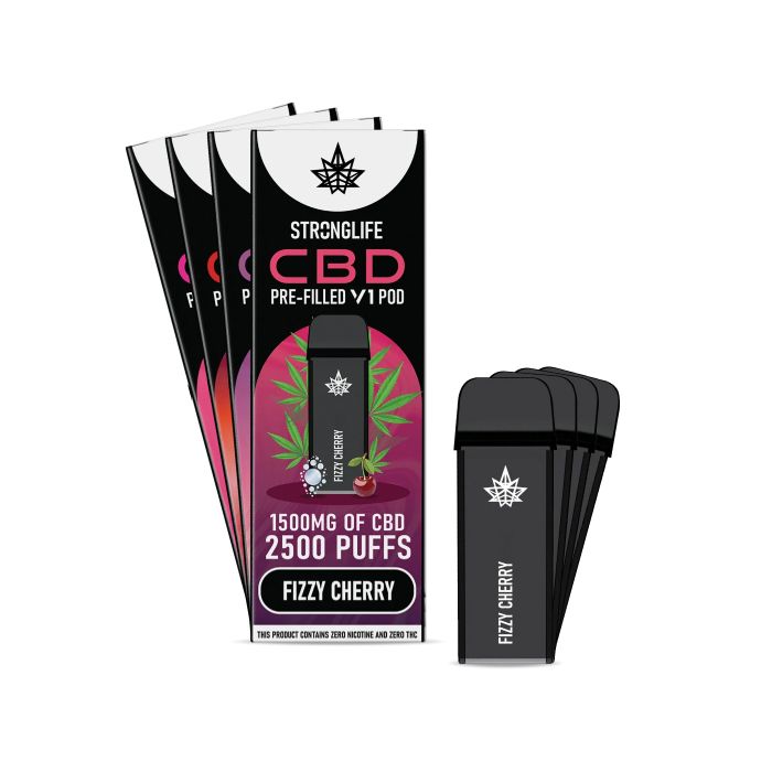 PM3045 Stronglife CBD V1 Prefilled Pod 1500mg