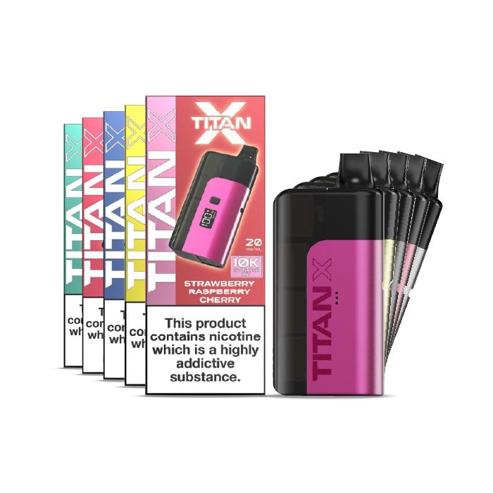 P10698 Titan X 10K Starter Prefilled Pod Kit 