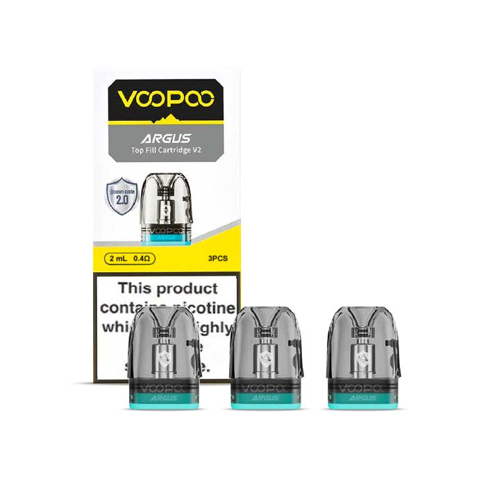 P10808 VOOPOO Argus V2 Replacement Pods 3-Pack