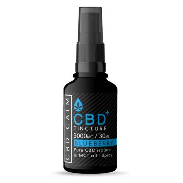 755634 Blueberry CBD Isolate With MCT Oil Oral Spray (30ml) – CBD Calm