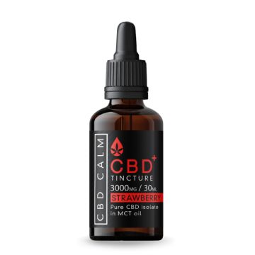 762625 Strawberry CBD Isolate With MCT Oil – CBD Calm