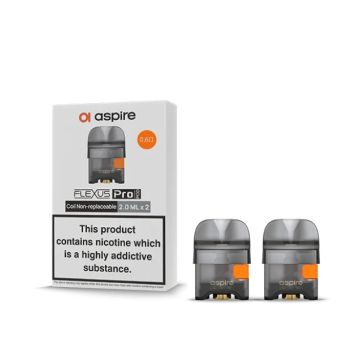 885633 Aspire Flexus Pro Replacement Pods 2-Pack