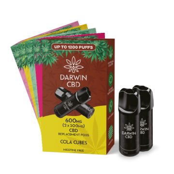 P10778 Darwin CBD Prefilled Pod Cartridges 2x 300mg