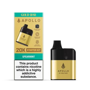 P10220 Spearmint Gold Bar Apollo 20k Prefilled Pods