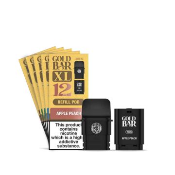 P10992 Gold Bar XL Prefilled & Refill Pod Cartridge 