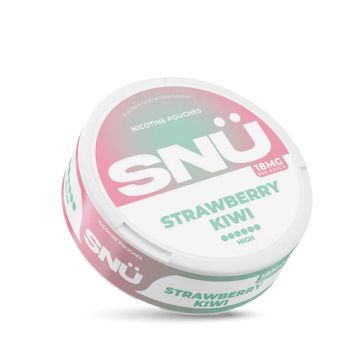 P10278 Strawberry Kiwi - SNÜ Nicotine Pouches
