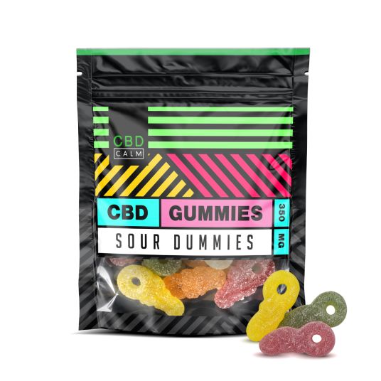 P4184 CBD Calm Sour Dummies 350mg Grab Bag
