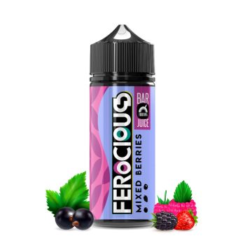 758457 Mixed Berries 50/50 E-Liquid Ferocious Bar Juice