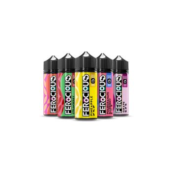 P10613 5x Fruity Bar Juice Ferocious 50/50 Shortfill Bundle