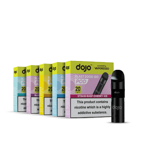 P10402 Vaporesso Dojo Blast 2000 Go Prefilled Pods