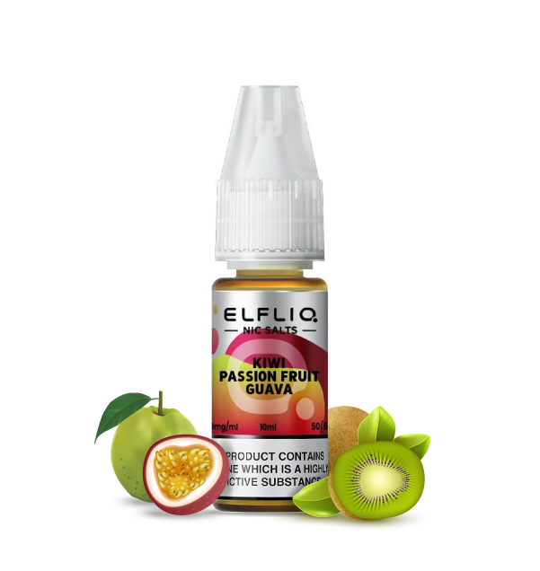 PNS3311 Elf Bar ElfLiq Nic Salts - Kiwi Passion Fruit Guava