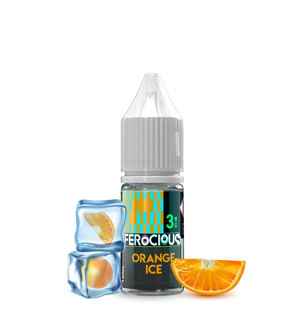 262058 Orange Ice 10ml E-Liquid Ferocious
