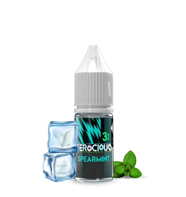 489676 Spearmint 70/30 E-Liquid Ferocious - 3mg - Salt Nicotine - 120ml