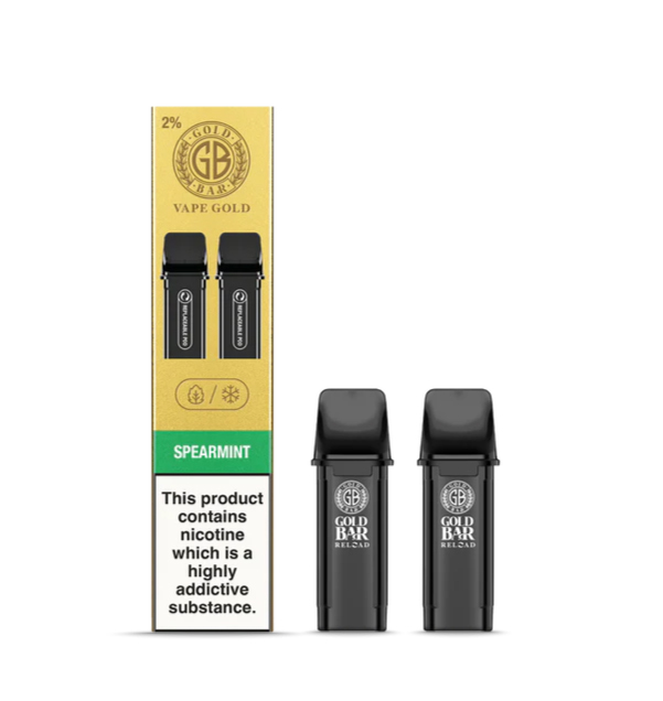 P10096 Spearmint Gold Bar Reload Prefilled Pods