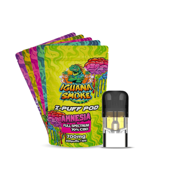 PR3232 Iguana Smoke I-Puff Replacement Pod