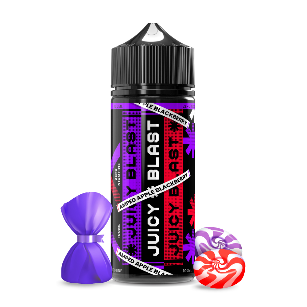 236631 Amped Apple Blackberry 70/30 E-Liquid Juicy Blast