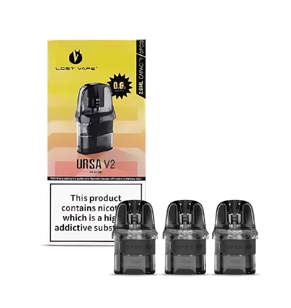 P10831 Lost Vape Ursa V2 Replacement Pods 3-Pack