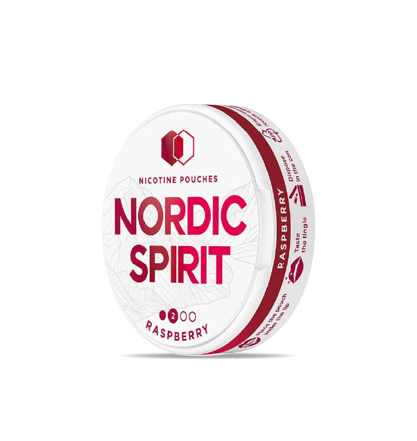P11055 Raspberry - Nordic Spirit Nicotine Pouches